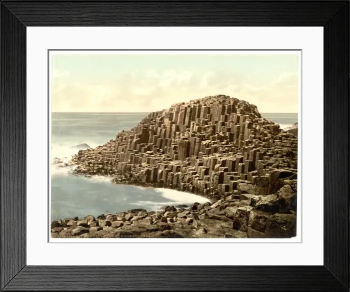 Framed Print : The Honeycombs, Giants Causeway. County Antrim, Ireland Framed Print : The Honeycombs, Giants Causeway. County Antrim, Ireland