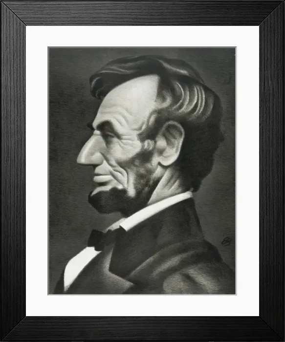 Framed Print : A. Lincoln Framed Print : A. Lincoln