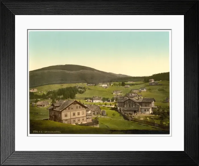 Framed Print : Spindelmuhl, Riesengebirge, Germany (i. e. Spindleruv Mlyn, C Framed Print : Spindelmuhl, Riesengebirge, Germany (i. e. Spindleruv Mlyn, C