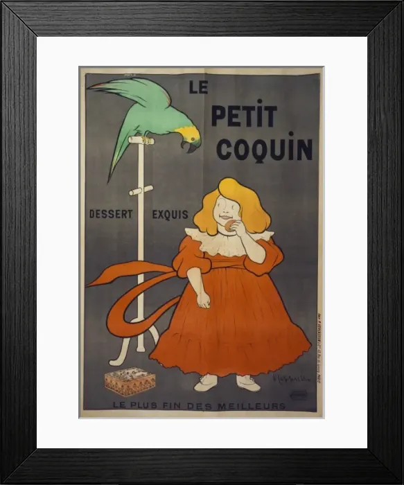 Framed Print : Le petit coquin, dessert exquis Framed Print : Le petit coquin, dessert exquis