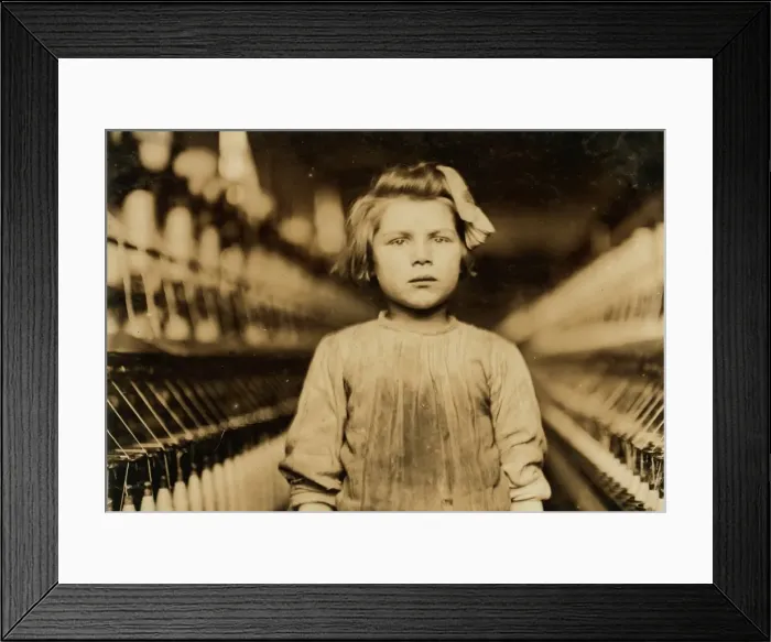 Framed Print : A little spinner in Globe Cotton Mill. Augusta, Ga Framed Print : A little spinner in Globe Cotton Mill. Augusta, Ga