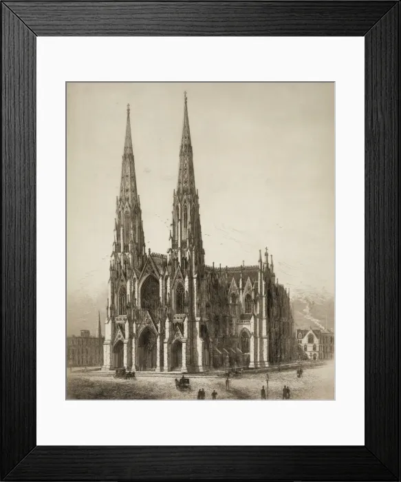 Framed Print : St. Patricks Cathedral Framed Print : St. Patricks Cathedral