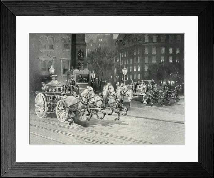 Framed Print : To the fire Framed Print : To the fire