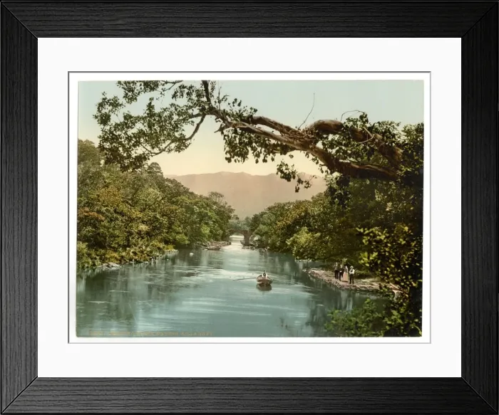 Framed Print : Meeting of the Waters, Killarney. County Kerry, Ireland Framed Print : Meeting of the Waters, Killarney. County Kerry, Ireland