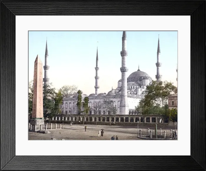 Framed Print : Mosque of Sultan Ahmet I, Istanbul, Turkey Framed Print : Mosque of Sultan Ahmet I, Istanbul, Turkey