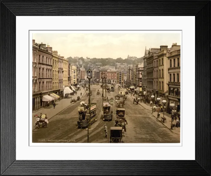 Framed Print : Patrick Street (i. e. St. Patrick Street), Cork. County Cork Framed Print : Patrick Street (i. e. St. Patrick Street), Cork. County Cork