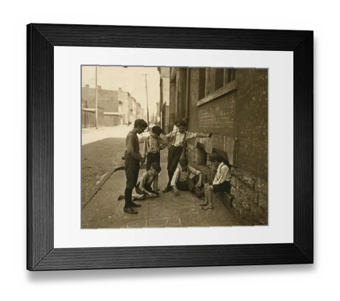 Framed Print : Game of Craps. Cincinnati, Ohio. Aug. 1908 Framed Print : Game of Craps. Cincinnati, Ohio. Aug. 1908