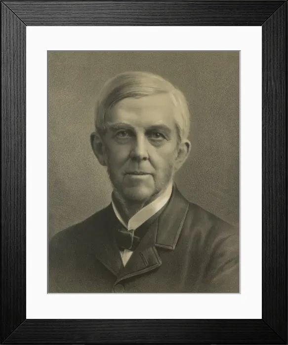 Framed Print : Oliver Wendell Holmes Framed Print : Oliver Wendell Holmes
