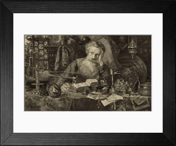 Framed Print : The antiquary Framed Print : The antiquary