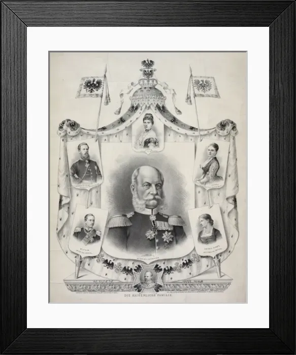 Framed Print : Die Kaiserliche Familie Framed Print : Die Kaiserliche Familie
