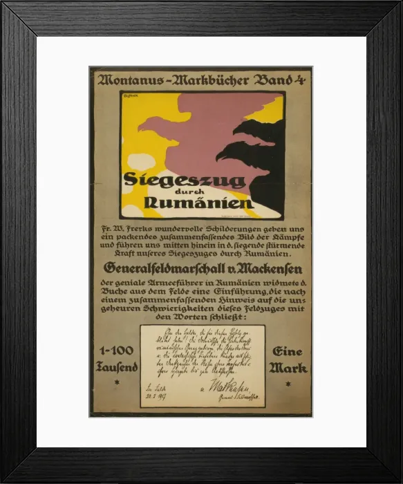 Framed Print : Siegeszug durch Rumanien Framed Print : Siegeszug durch Rumanien