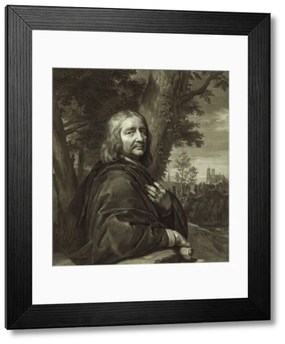 Framed Print : Philippus de Champaigne Bruxellensis pictor regius Framed Print : Philippus de Champaigne Bruxellensis pictor regius