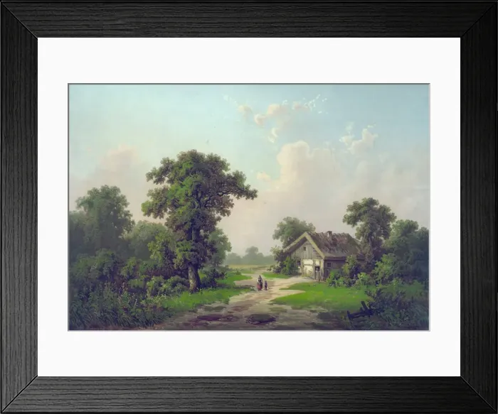 Framed Print : Valley of the Wyoming