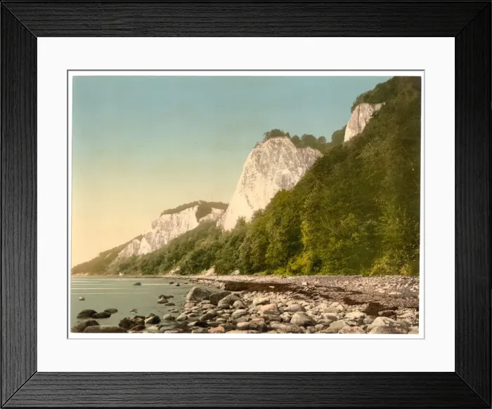 Framed Print : The Konigsstuhl, seen from strand, Stubbenkammer, Isle of Ru Framed Print : The Konigsstuhl, seen from strand, Stubbenkammer, Isle of Ru
