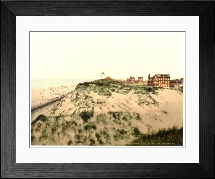 Framed Print : From the dunes, Westerland, Sylt, Schleswig-Holstein, German Framed Print : From the dunes, Westerland, Sylt, Schleswig-Holstein, German