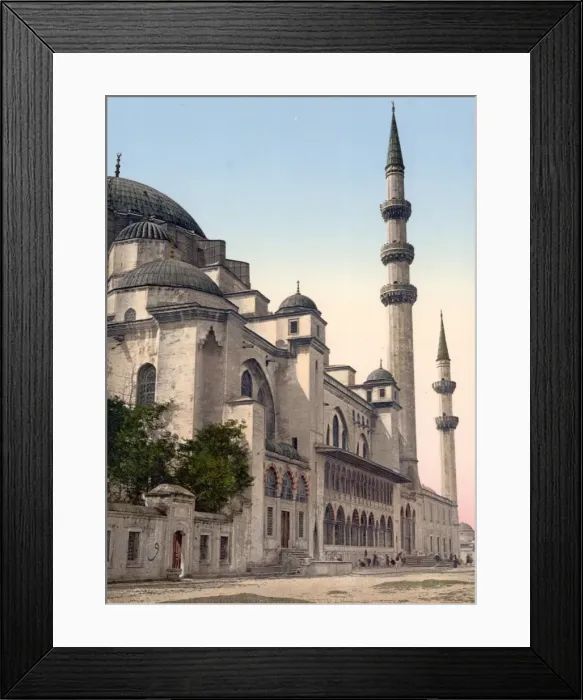 Framed Print : Suleymaniye Camii (mosque), Constantinople, Turkey Framed Print : Suleymaniye Camii (mosque), Constantinople, Turkey
