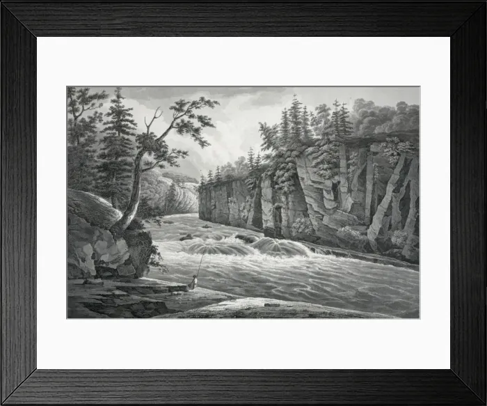 Framed Print : Rapids above Hadleys falls Framed Print : Rapids above Hadleys falls