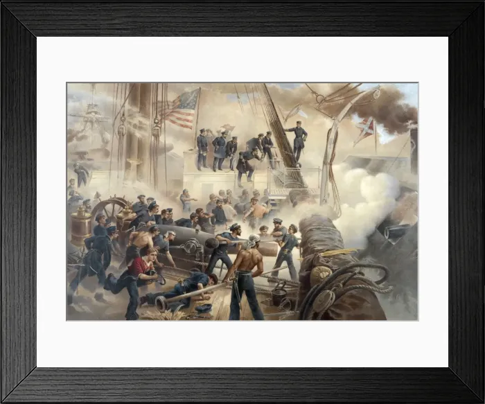 Framed Print : A battle at sea Framed Print : A battle at sea