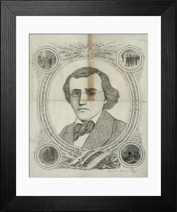 Framed Print : Nicolai Cavrilovitch Tharnusevsky, the Russian exile Framed Print : Nicolai Cavrilovitch Tharnusevsky, the Russian exile