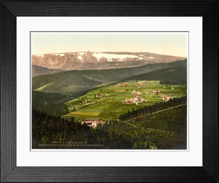 Framed Print : From Heidelberg, Riesengebirge, Germany Framed Print : From Heidelberg, Riesengebirge, Germany