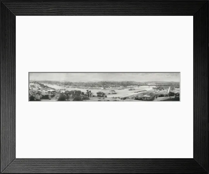 Framed Print : Cincinnati, U. S. A Framed Print : Cincinnati, U. S. A