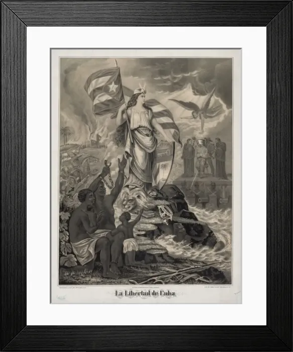 Framed Print : La libertad de Cuba Framed Print : La libertad de Cuba