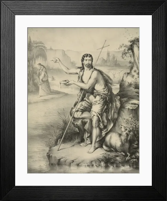 Framed Print : St. John Baptist Framed Print : St. John Baptist