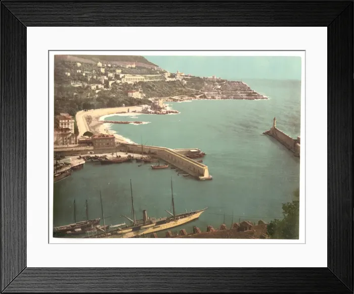 Framed Print : Harbor, Nice, France Framed Print : Harbor, Nice, France