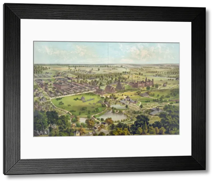Framed Print : National soldiers home, near Dayton, Ohio Framed Print : National soldiers home, near Dayton, Ohio