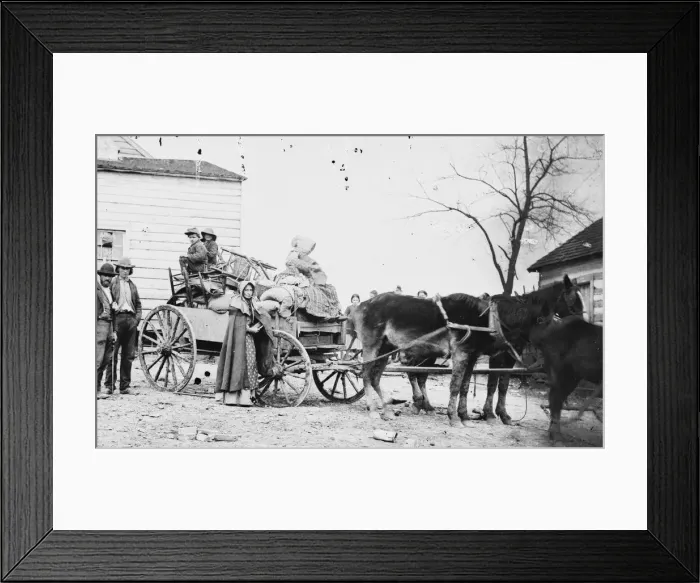 Framed Print : Departure from the old homestead Framed Print : Departure from the old homestead