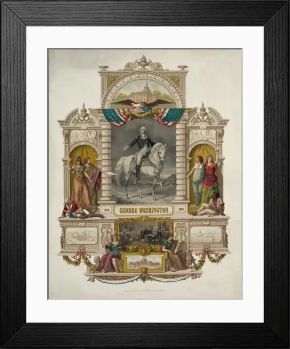 Framed Print : George Washington Framed Print : George Washington
