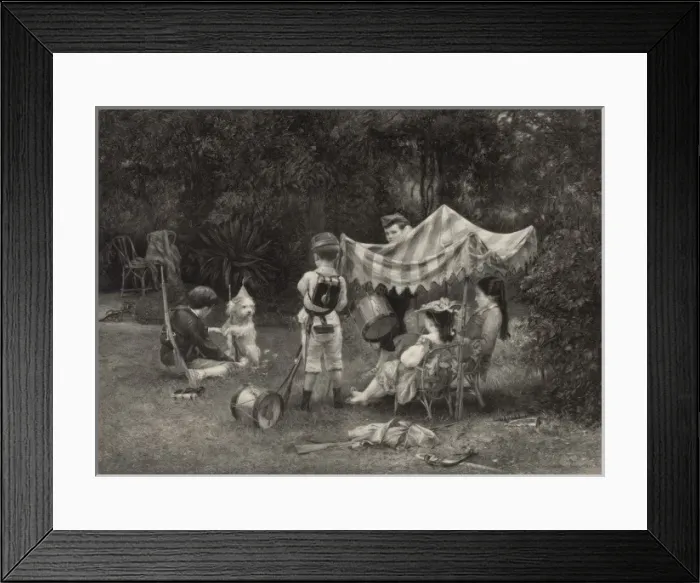 Framed Print : L involontaire d un an Framed Print : L involontaire d un an