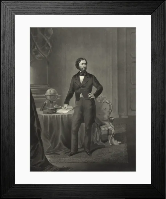 Framed Print : John Charles Fremont Framed Print : John Charles Fremont