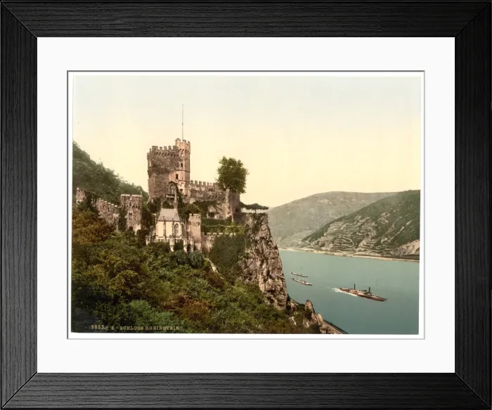 Framed Print : Rheinstein Castle, the Rhine, Germany Framed Print : Rheinstein Castle, the Rhine, Germany