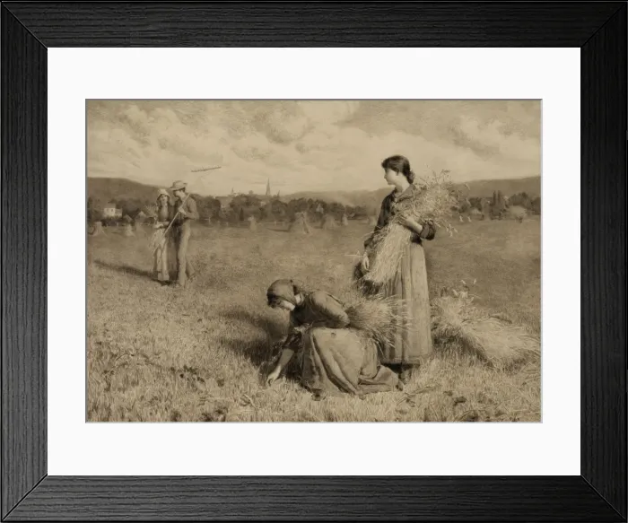 Framed Print : The gleaners Framed Print : The gleaners