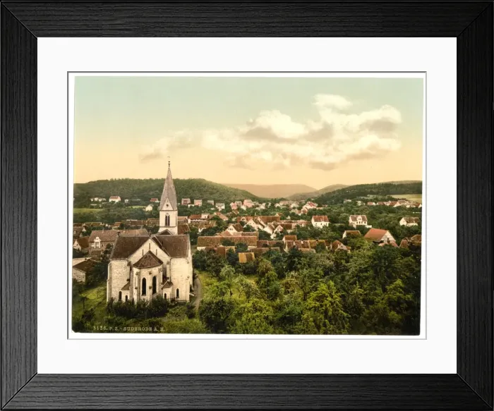 Framed Print : Suderode, Halle, Germany Saxony, Germany Framed Print : Suderode, Halle, Germany Saxony, Germany