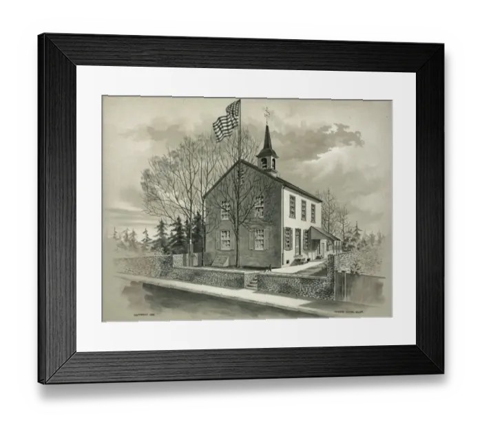 Framed Print : Birthplace of the Jr. O. U. A. M Framed Print : Birthplace of the Jr. O. U. A. M