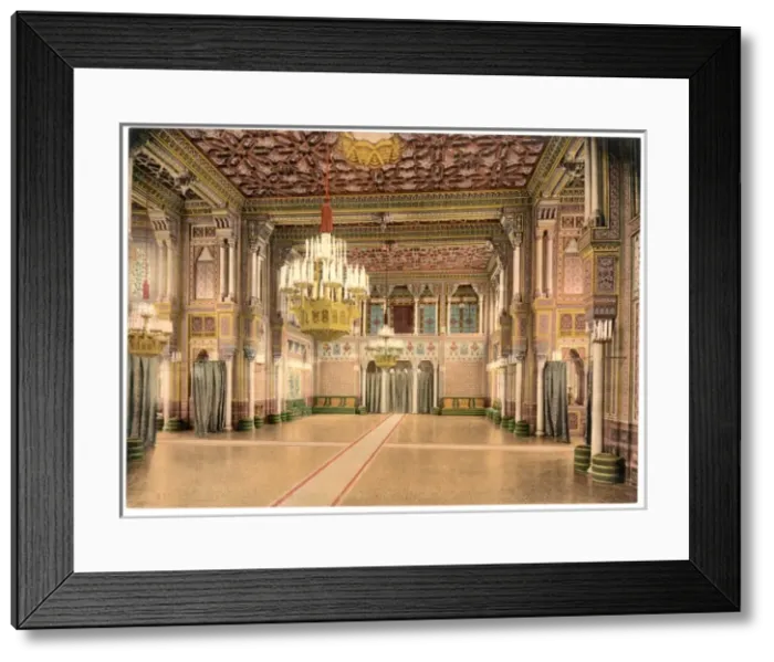 Framed Print : Banqueting Hall in Wilhelmina, Cannstatt (i. e. Bad Cannstat Framed Print : Banqueting Hall in Wilhelmina, Cannstatt (i. e. Bad Cannstat