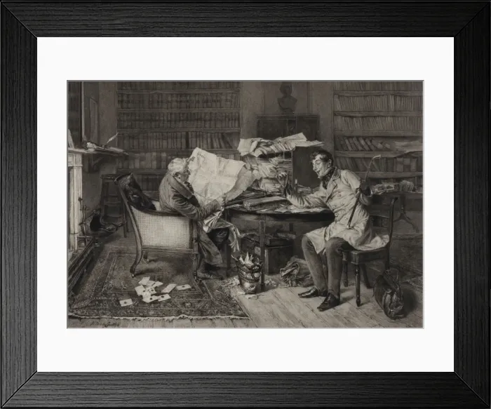Framed Print : A little mortgage Framed Print : A little mortgage