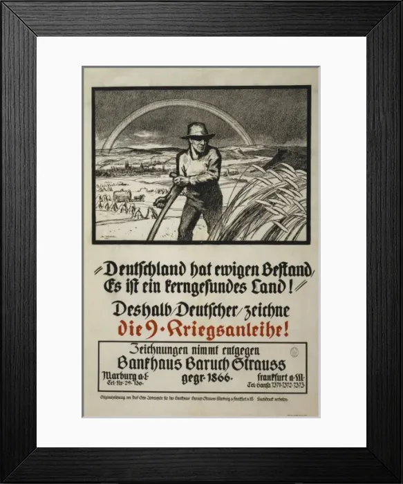 Framed Print : Die 9. Kriegsanleihe Framed Print : Die 9. Kriegsanleihe