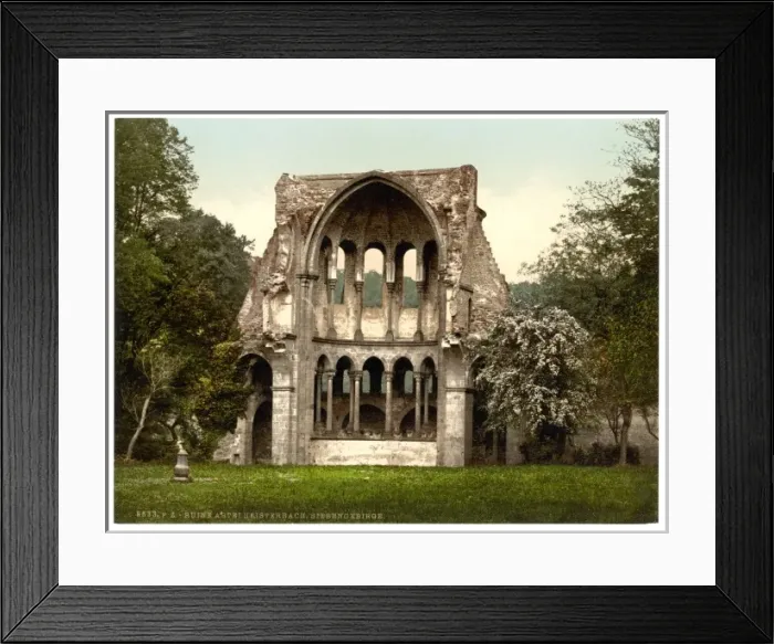 Framed Print : Abtei Heisterbach ruins, the Rhine, Germany Framed Print : Abtei Heisterbach ruins, the Rhine, Germany