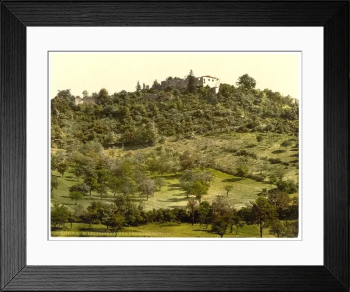 Framed Print : Ruins of Greifenstein, Blankenburg, I. Thuringia, Germany Framed Print : Ruins of Greifenstein, Blankenburg, I. Thuringia, Germany