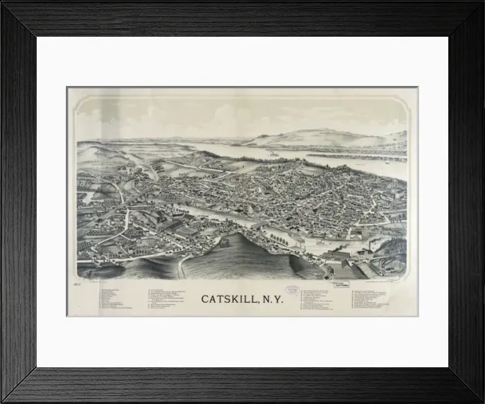 Framed Print : Catskill, N. Y Framed Print : Catskill, N. Y