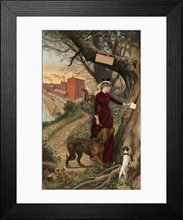 Framed Print : Broadhead Worsted Mills Framed Print : Broadhead Worsted Mills