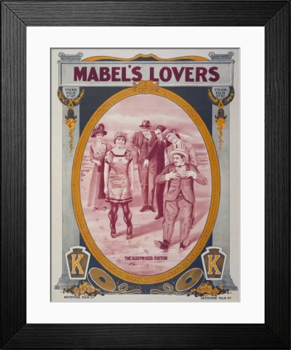 Framed Print : Mabels lovers: the suprised suitor Framed Print : Mabels lovers: the suprised suitor