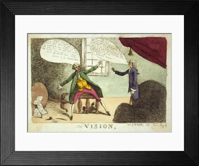 Framed Print : The vision Framed Print : The vision