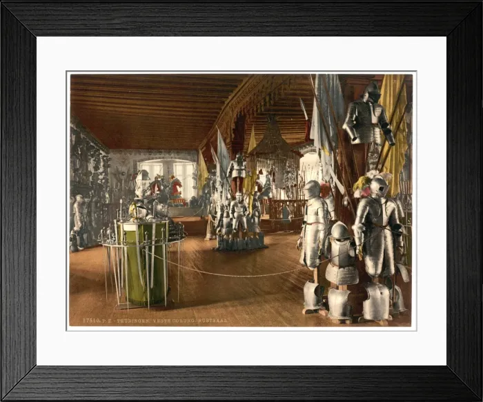 Framed Print : Veste Coburg Rostsaal (i. e. Rustsaal), Thuringia, Germany Framed Print : Veste Coburg Rostsaal (i. e. Rustsaal), Thuringia, Germany