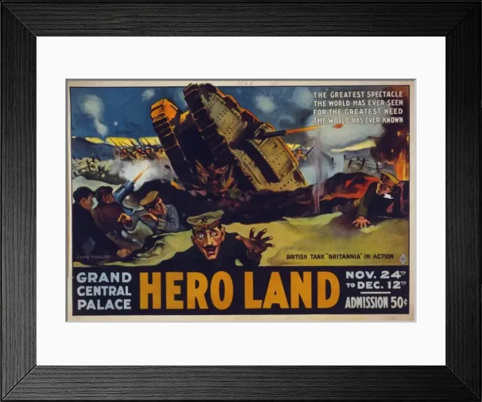 Framed Print : Hero land The greatest spectacle the world has ever seen for Framed Print : Hero land The greatest spectacle the world has ever seen for