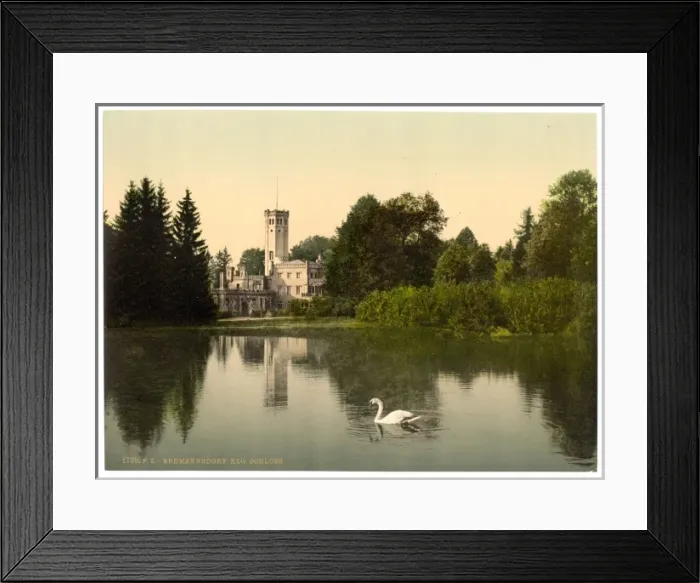 Framed Print : The Royal Castle, Erdmannsdorf, Riesengebirge, Germany Framed Print : The Royal Castle, Erdmannsdorf, Riesengebirge, Germany