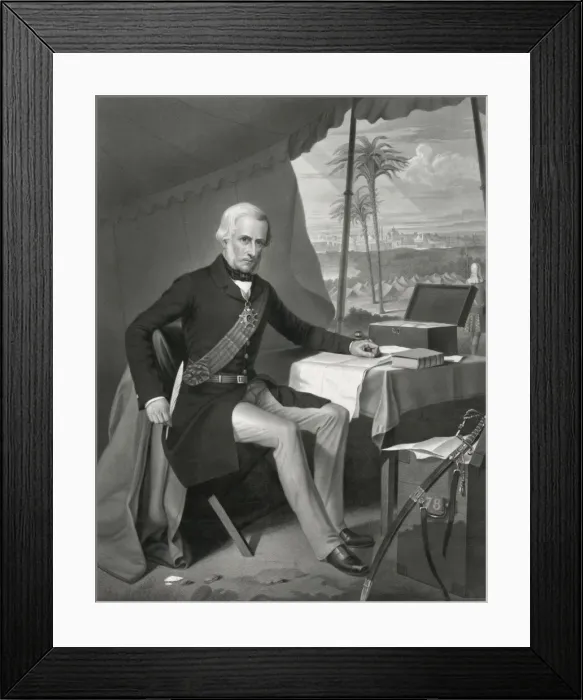 Framed Print : The hero of Lucknow Framed Print : The hero of Lucknow